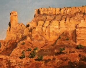 Chimney Rock Standing Guard