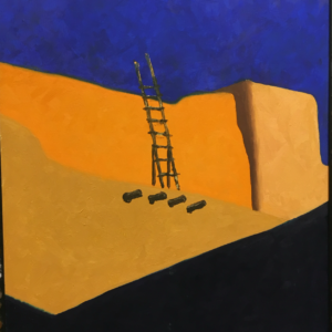 Ladder To The Sky Oil Painting