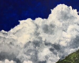 Sandia Sky Oil Painting