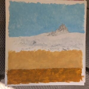 Solitary Shiprock